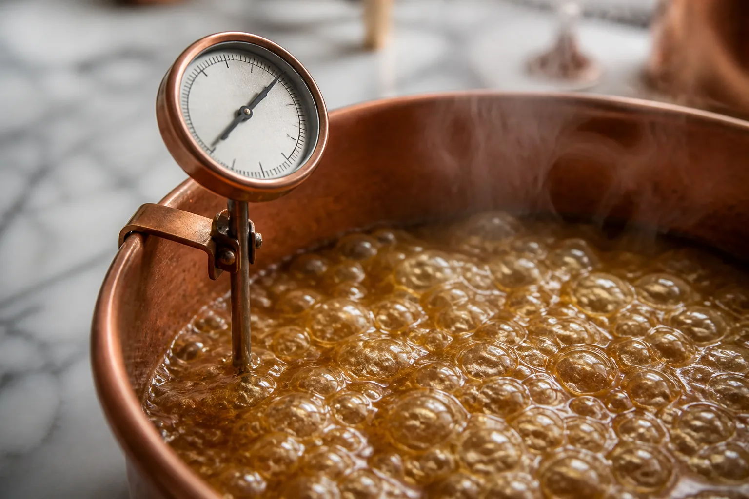 Suikertemperaturen: waarom 150 °C geen karamel is